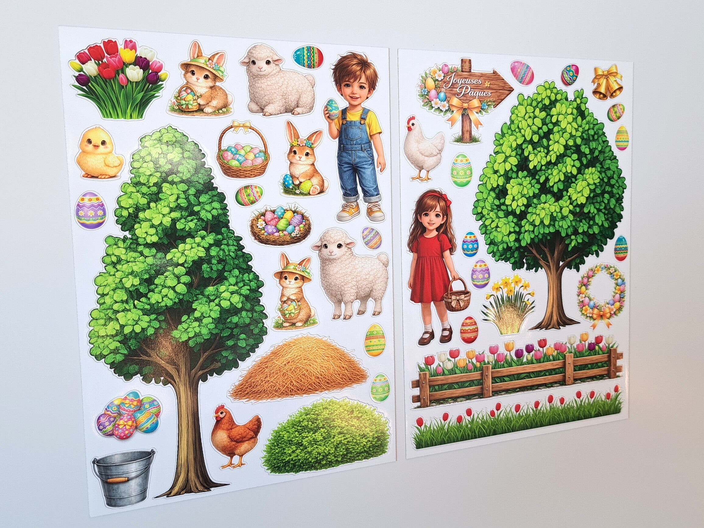 Jeu magnétique - Pâques