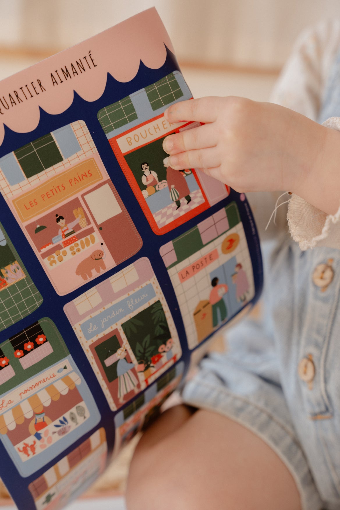 Stickers magnétiques - I Love Mon Quartier