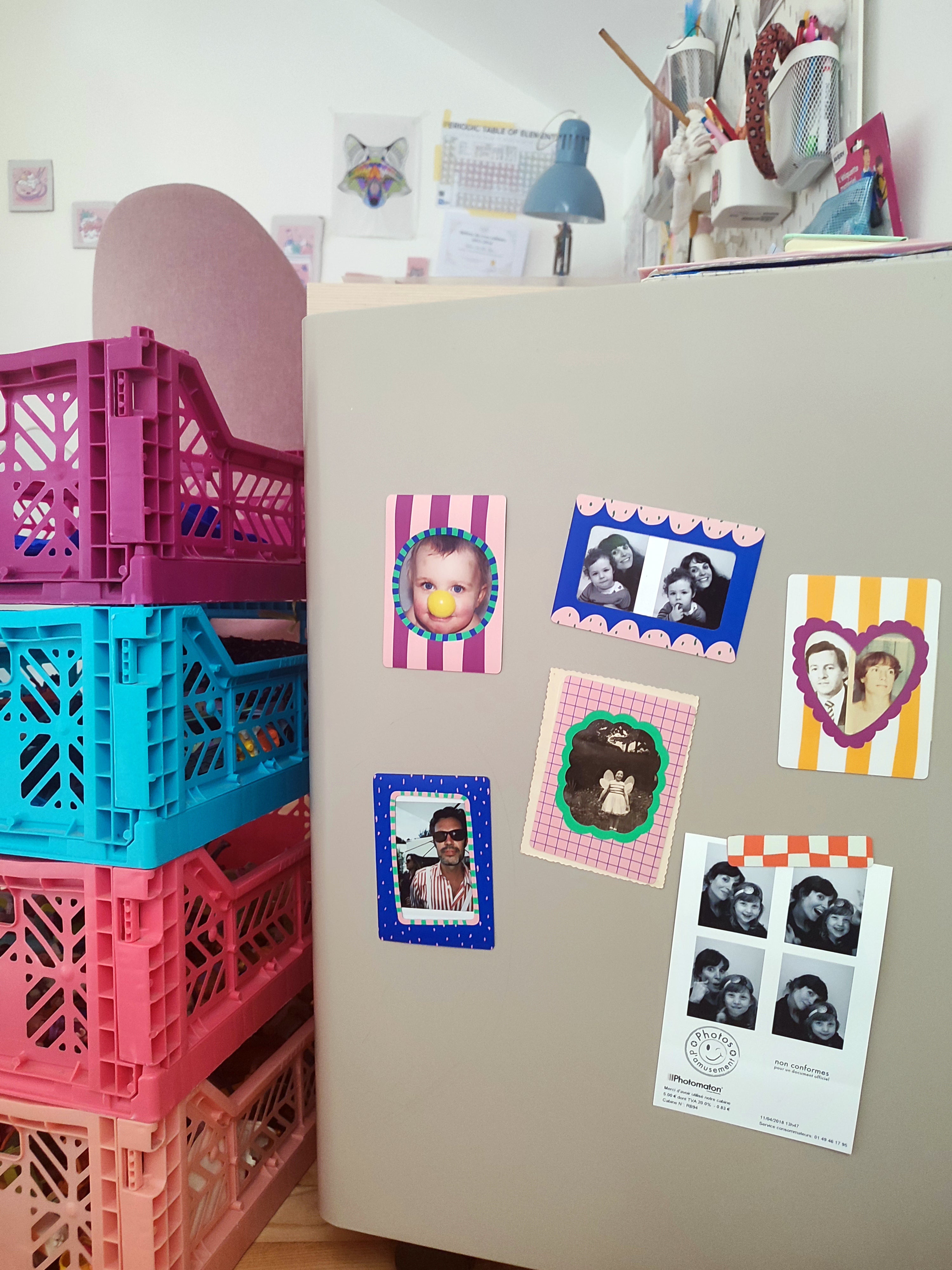 Stickers magnétiques - Cadres photo - Oh my dog!