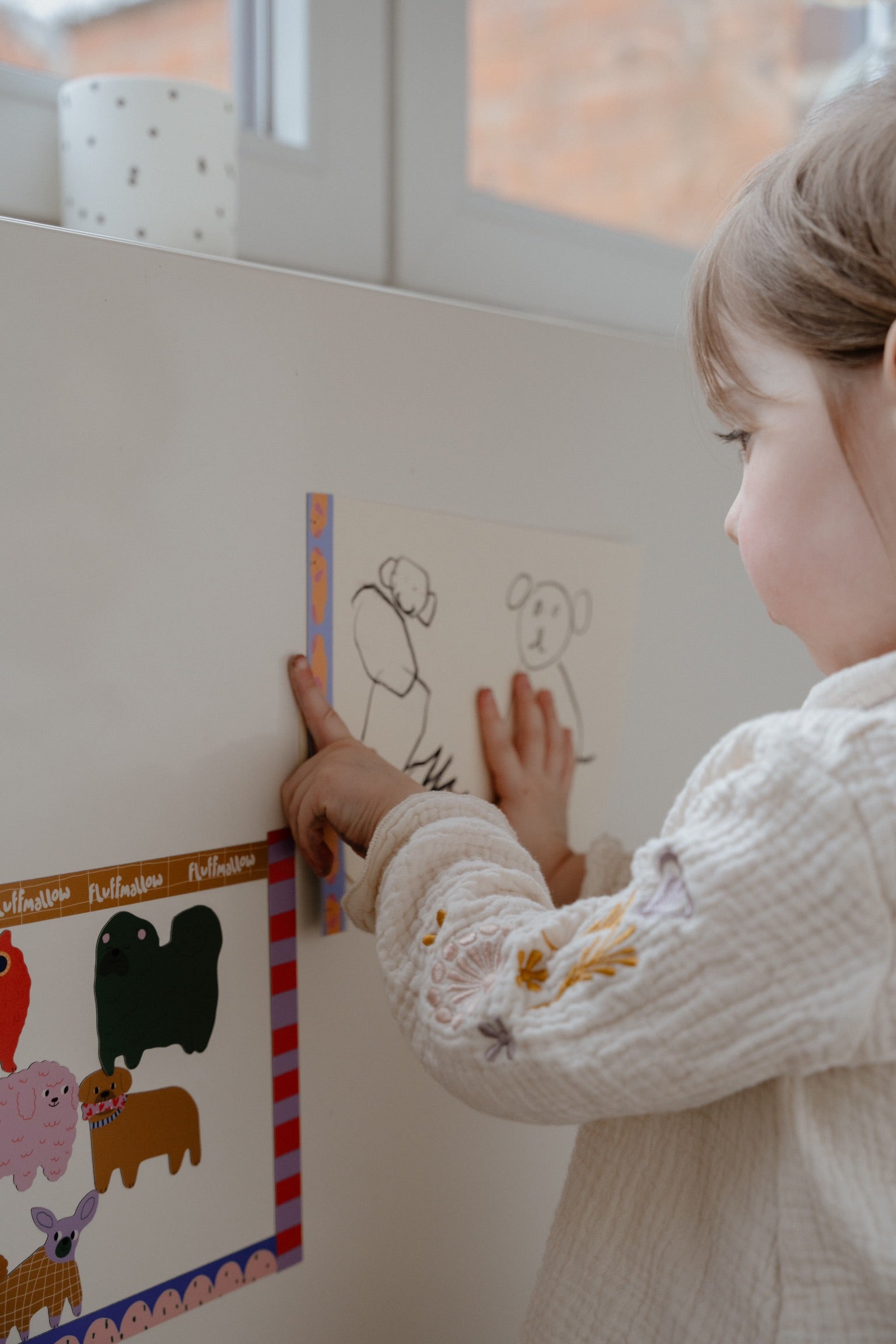 Stickers magnétiques - Masking Tape - Oh my dog!