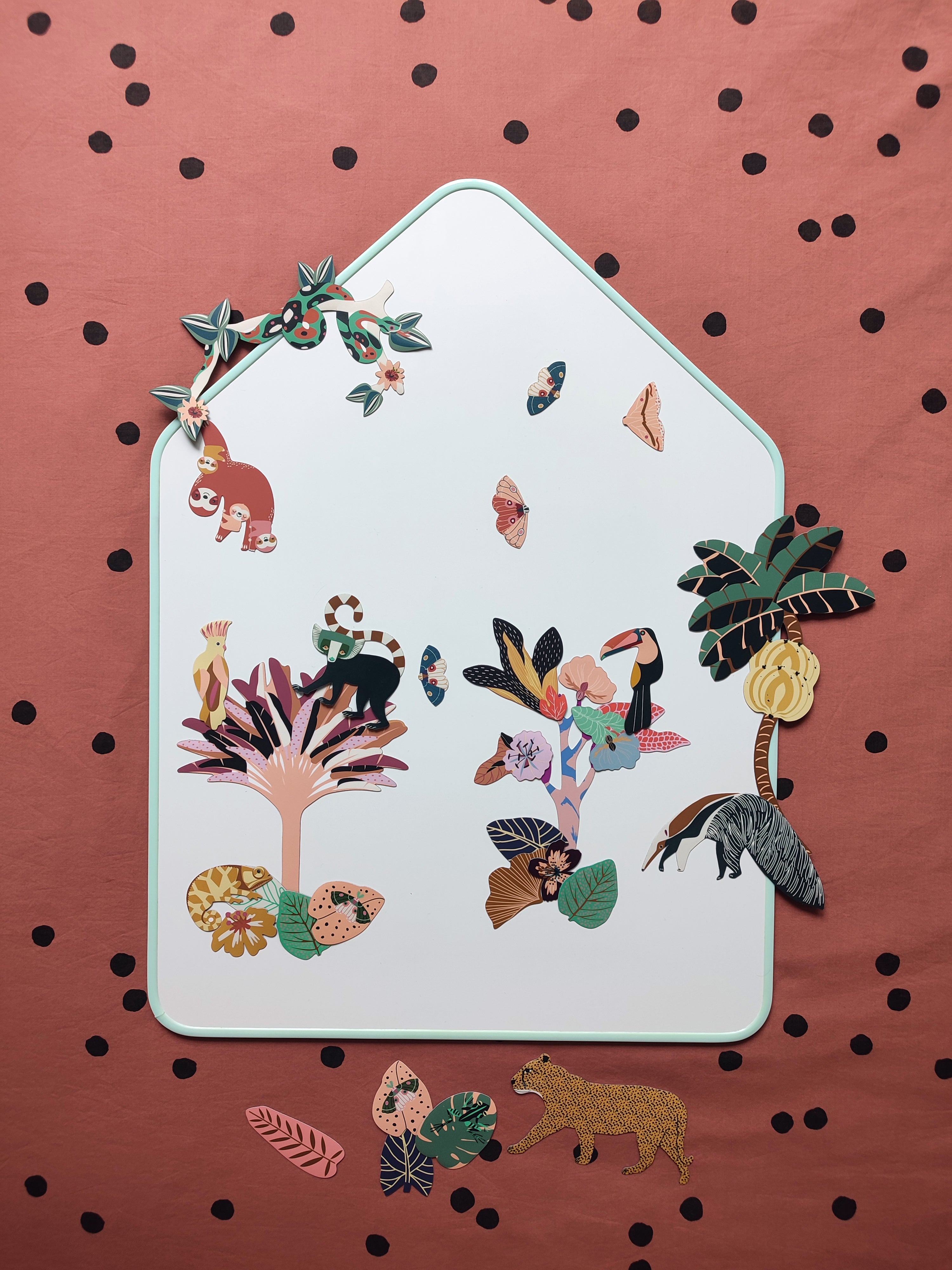 Jeux magnétique - Animaux Jungle