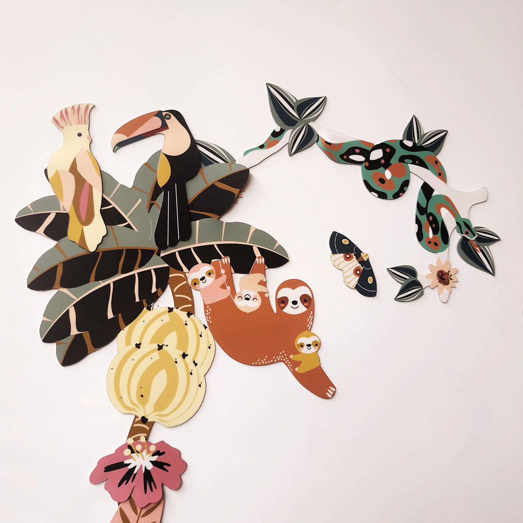 Jeux magnétique - Animaux Jungle