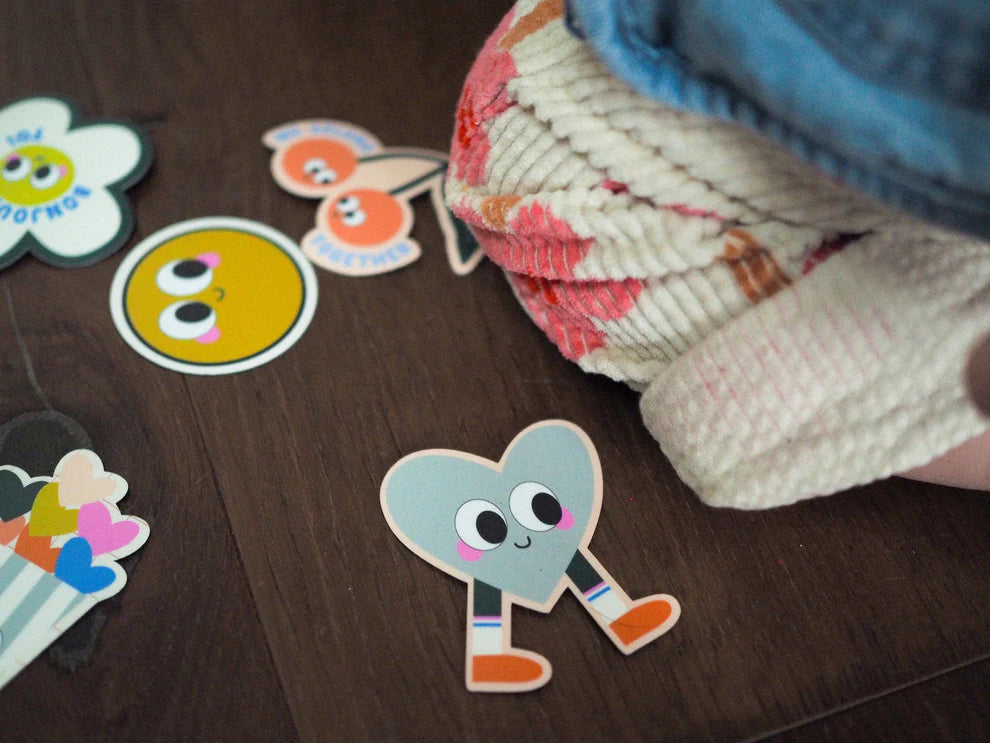 Stickers magnétiques - Les P&