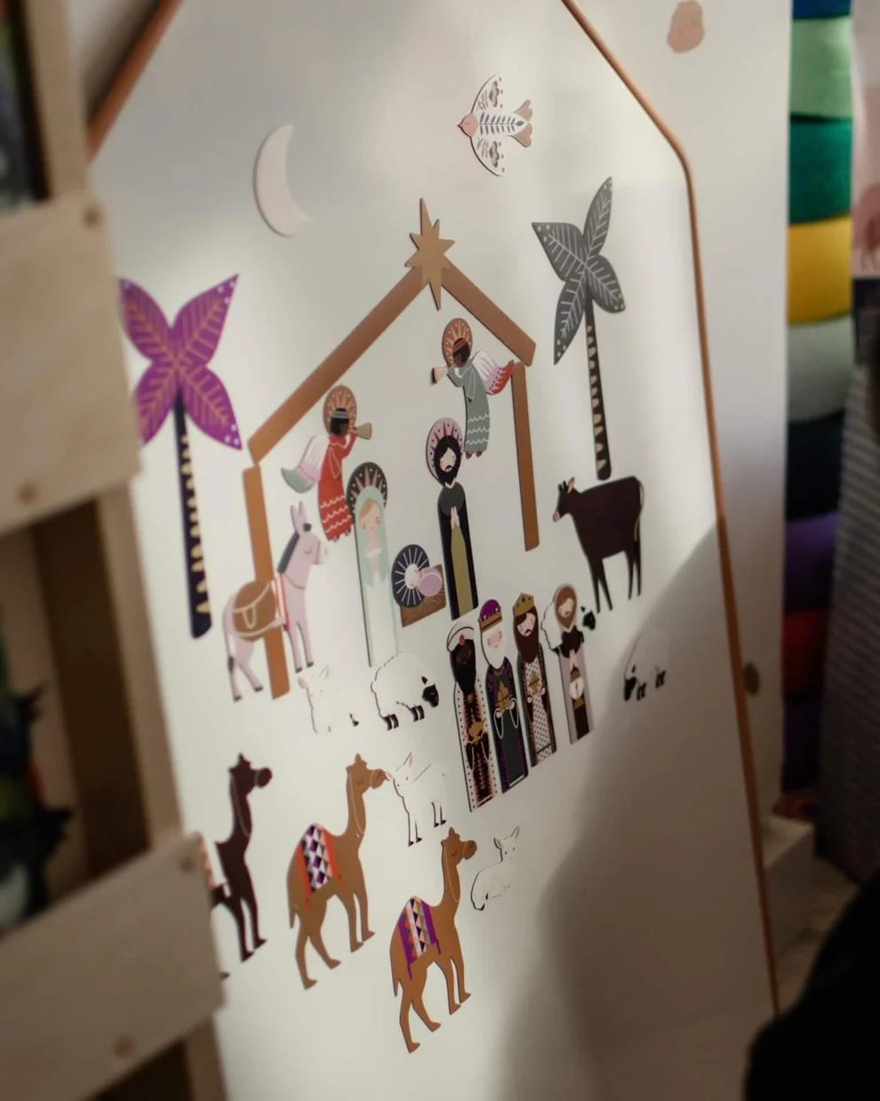 Jeu magnétique - La crèche de Noël