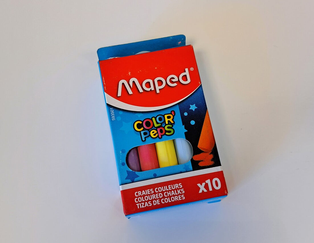 Etui de 10 Craies couleurs MAPED COLOR&