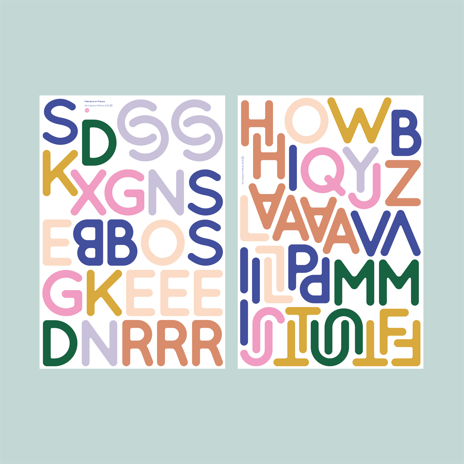 Jeu magnétique - Grandes Lettres Capitales