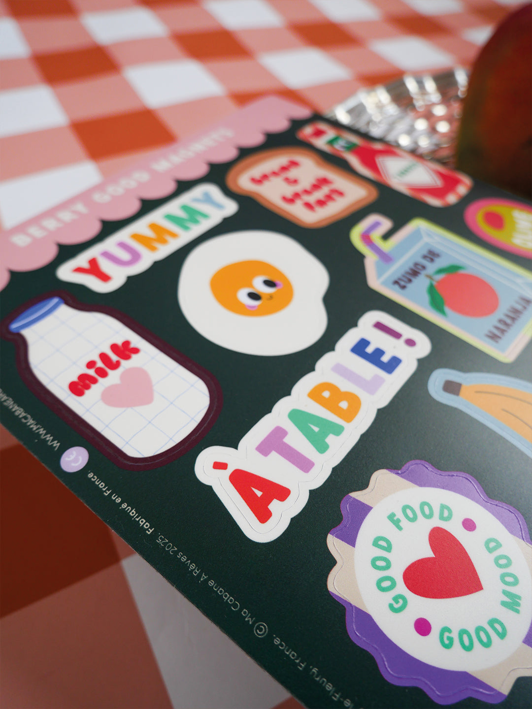 Stickers magnétiques - Food