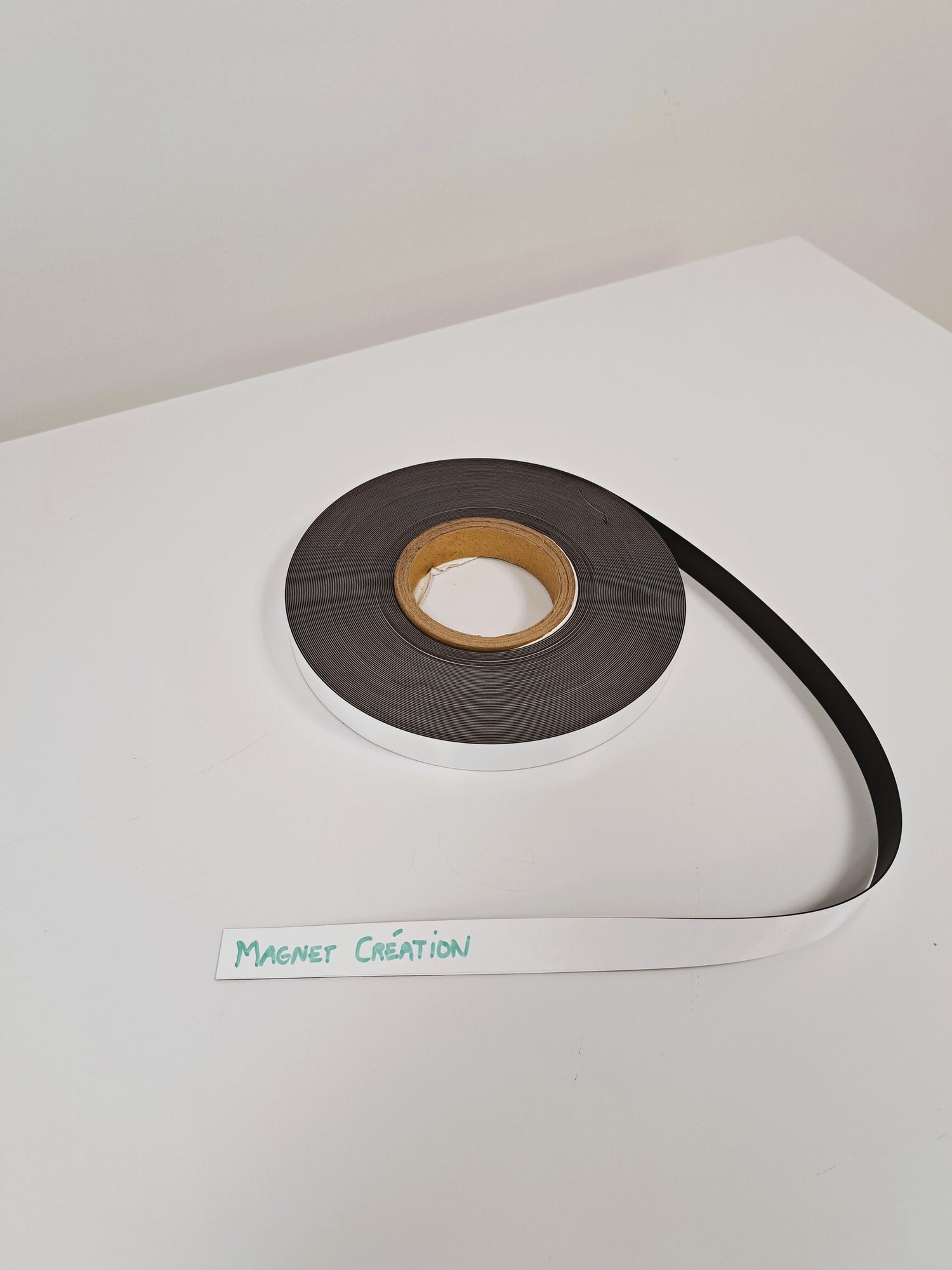Bande magnétique blanche effaçable