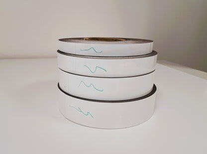 Bande magnétique blanche effaçable