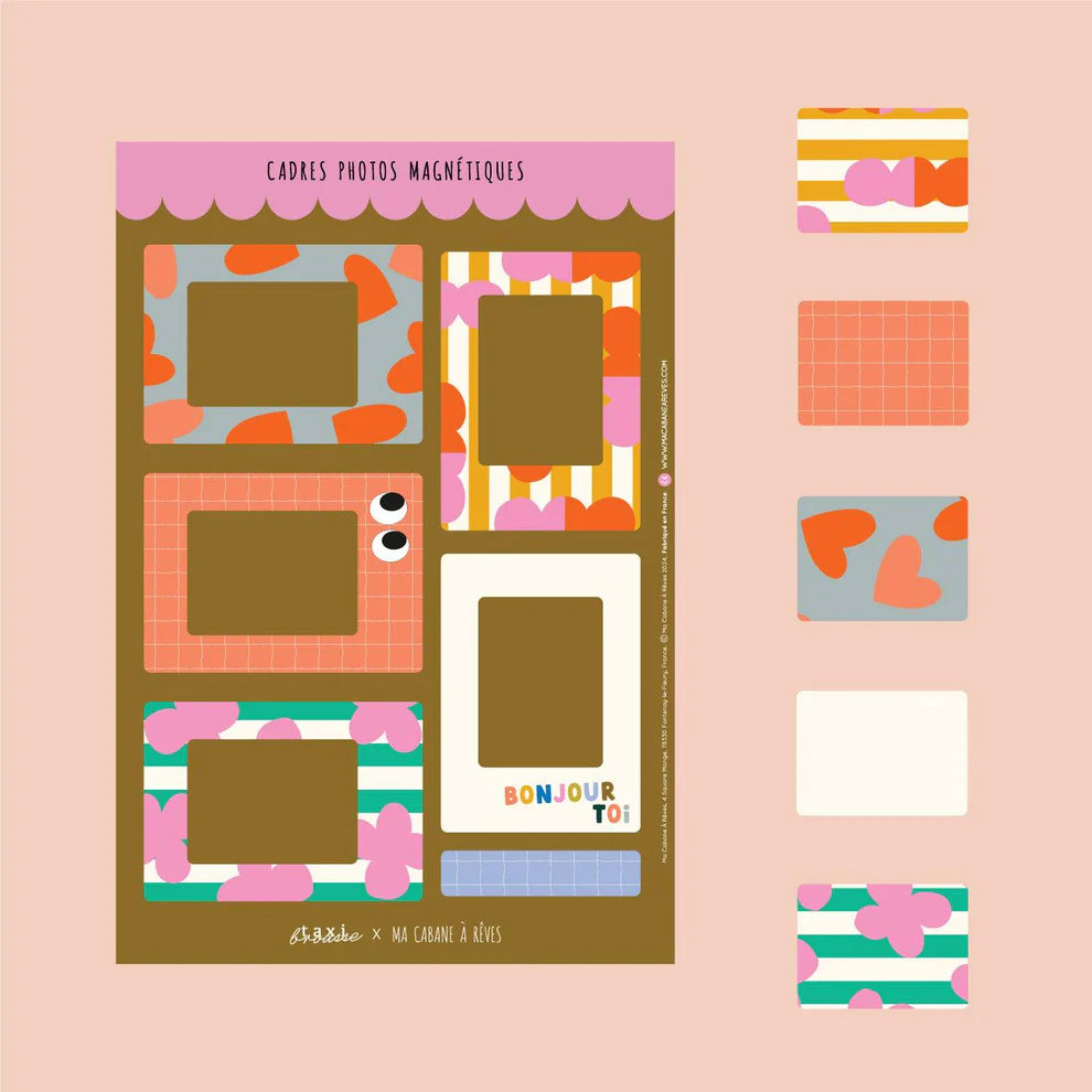 Stickers magnétiques - Cadre Photo - Pop