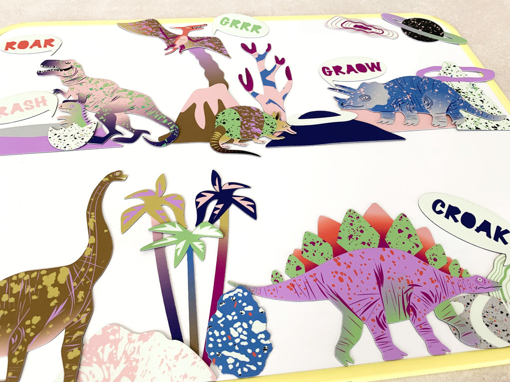 Jeux magnétique - Dinosaures