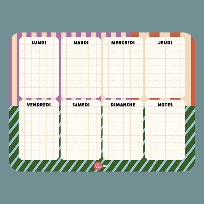 Meal Planner Magnétique