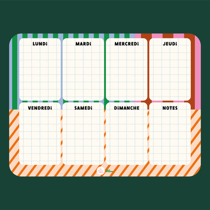Meal Planner Magnétique - Pop