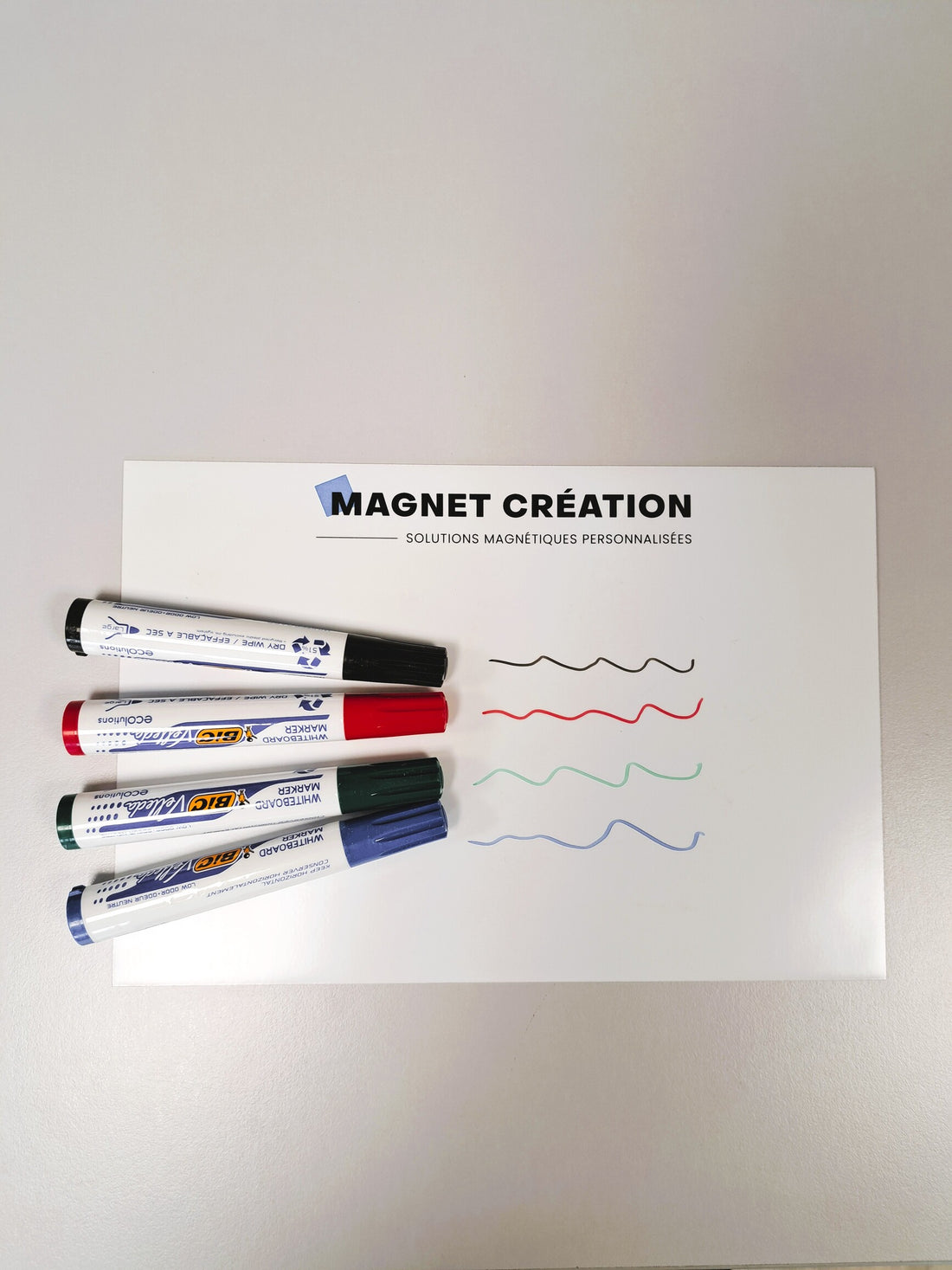 Pochette de 4 feutres effaçables BIC Velleda 1701