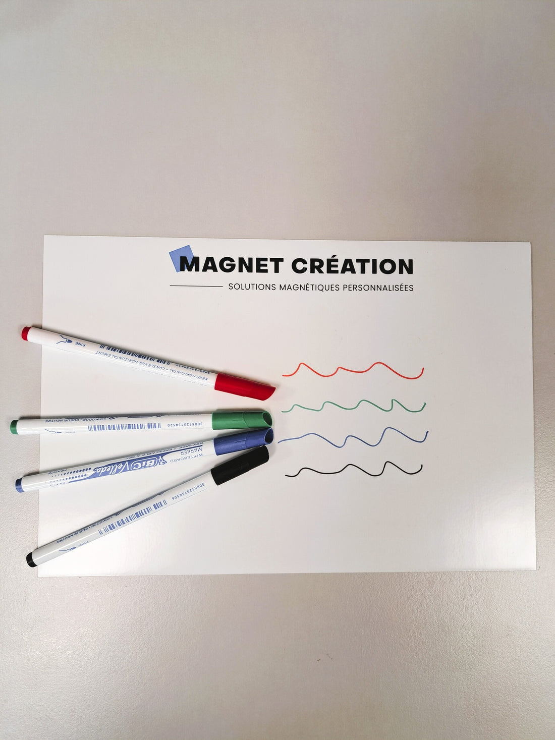 Pochette de 4 feutres effaçables BIC Velleda 1721