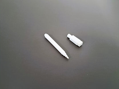Mini feutre blanc effaçable avec bouchon effaceur magnétique