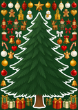Jeu magnétique - Sapin de Noël