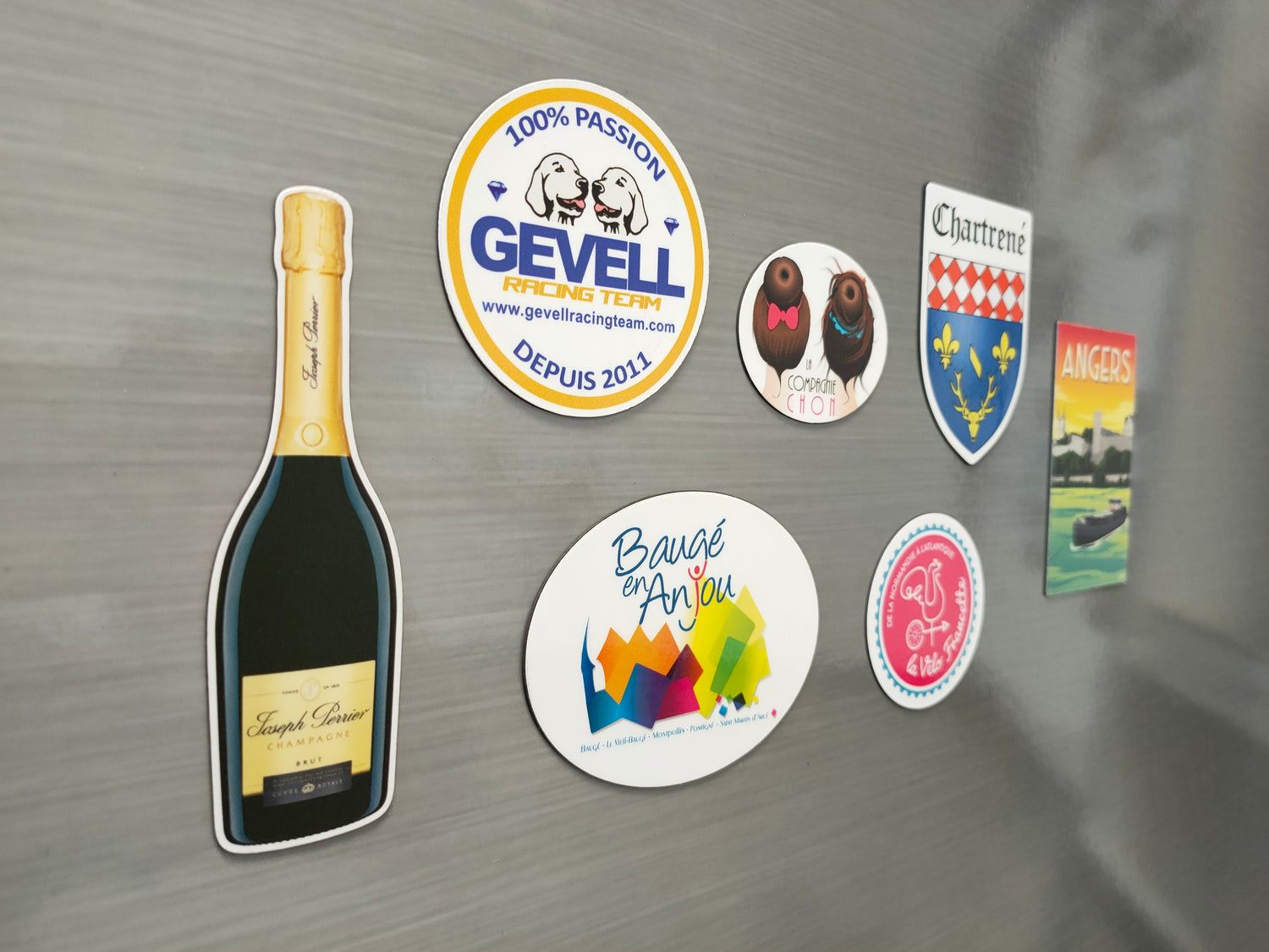 Magnet 100% personnalisé - Découpé à la forme