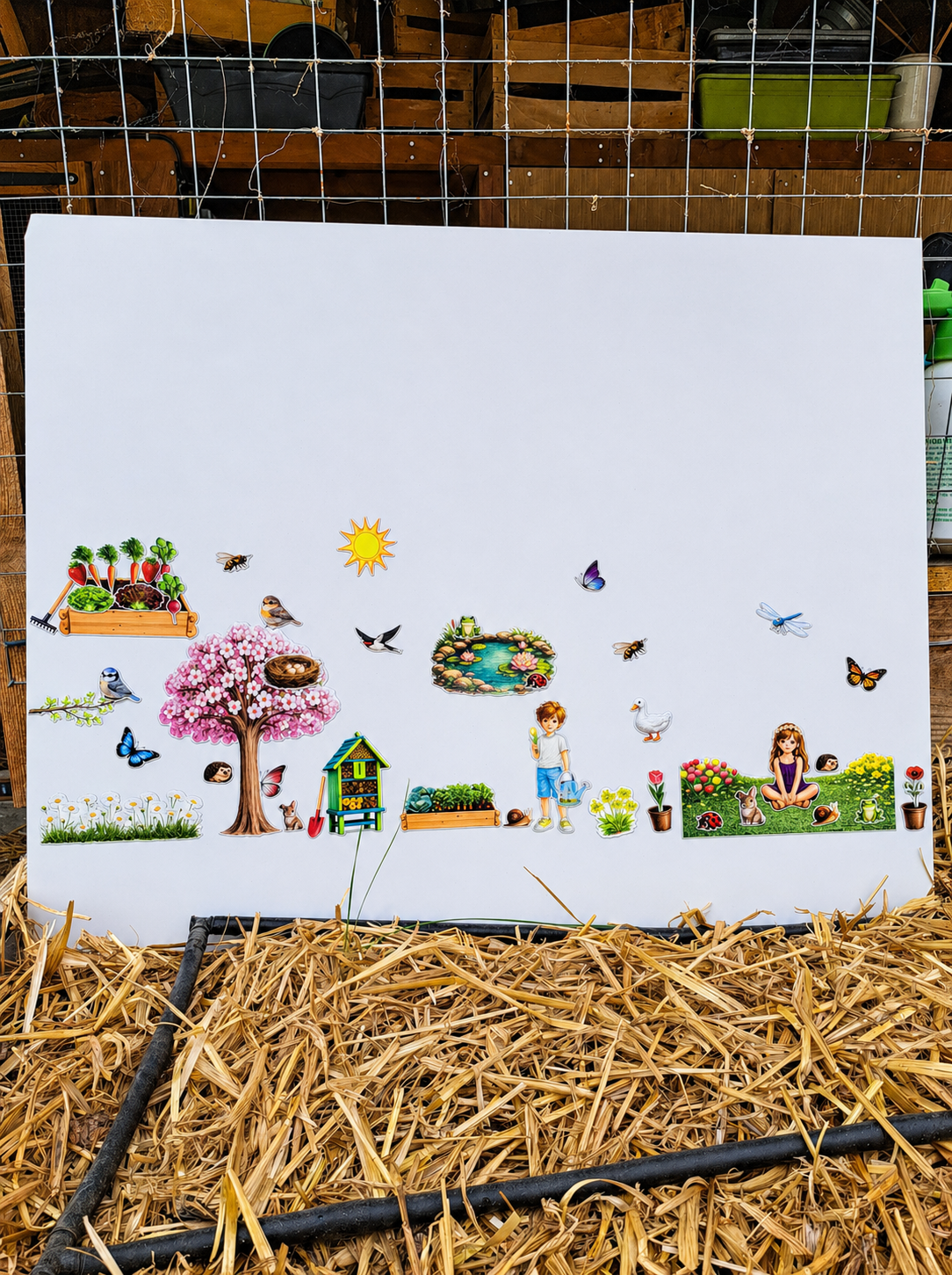 Jeu magnétique - Printemps