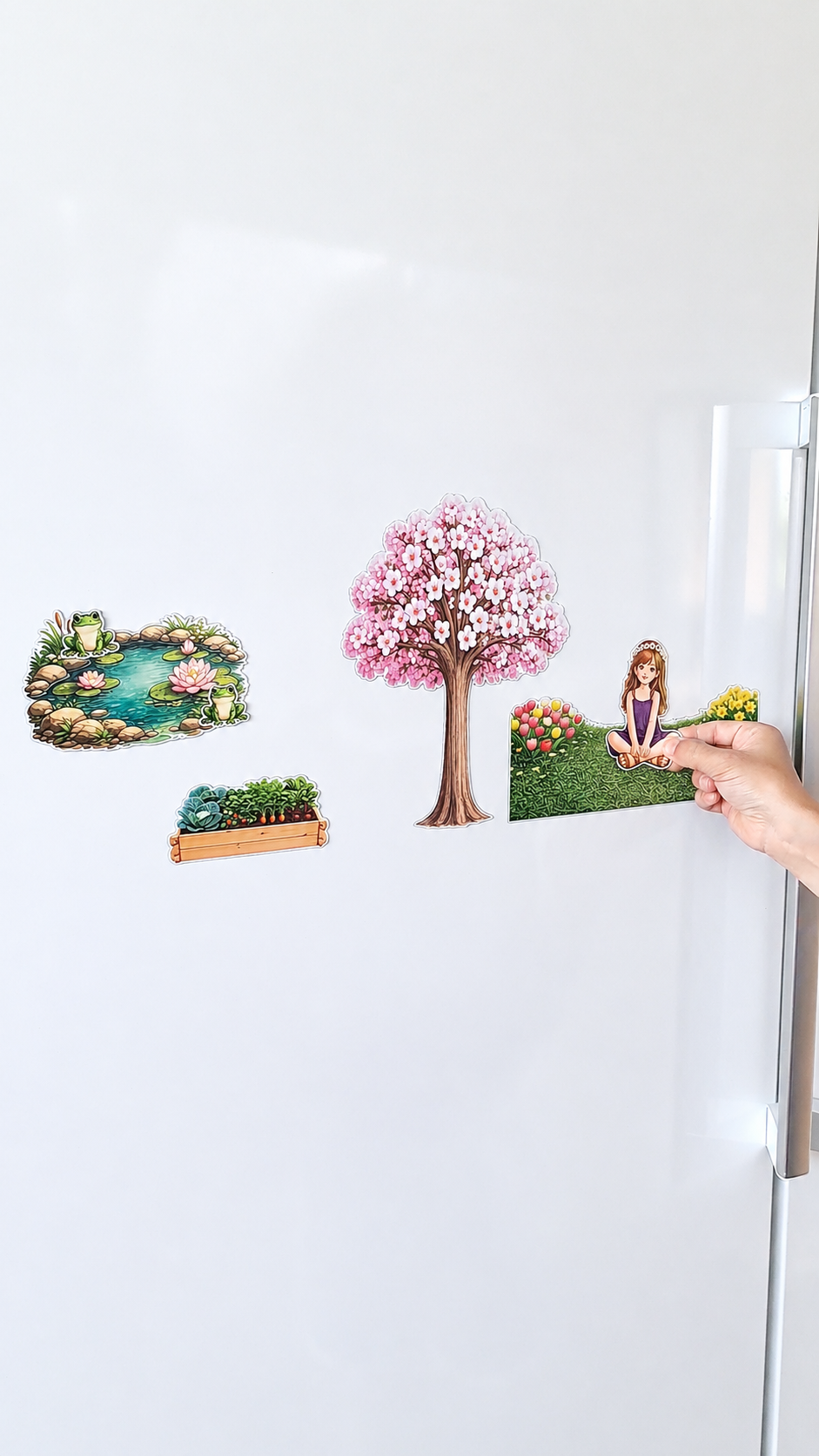 Jeu magnétique - Printemps