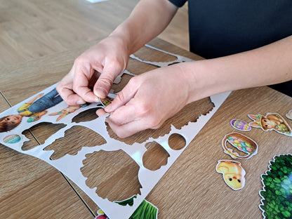 Jeu magnétique - Pâques