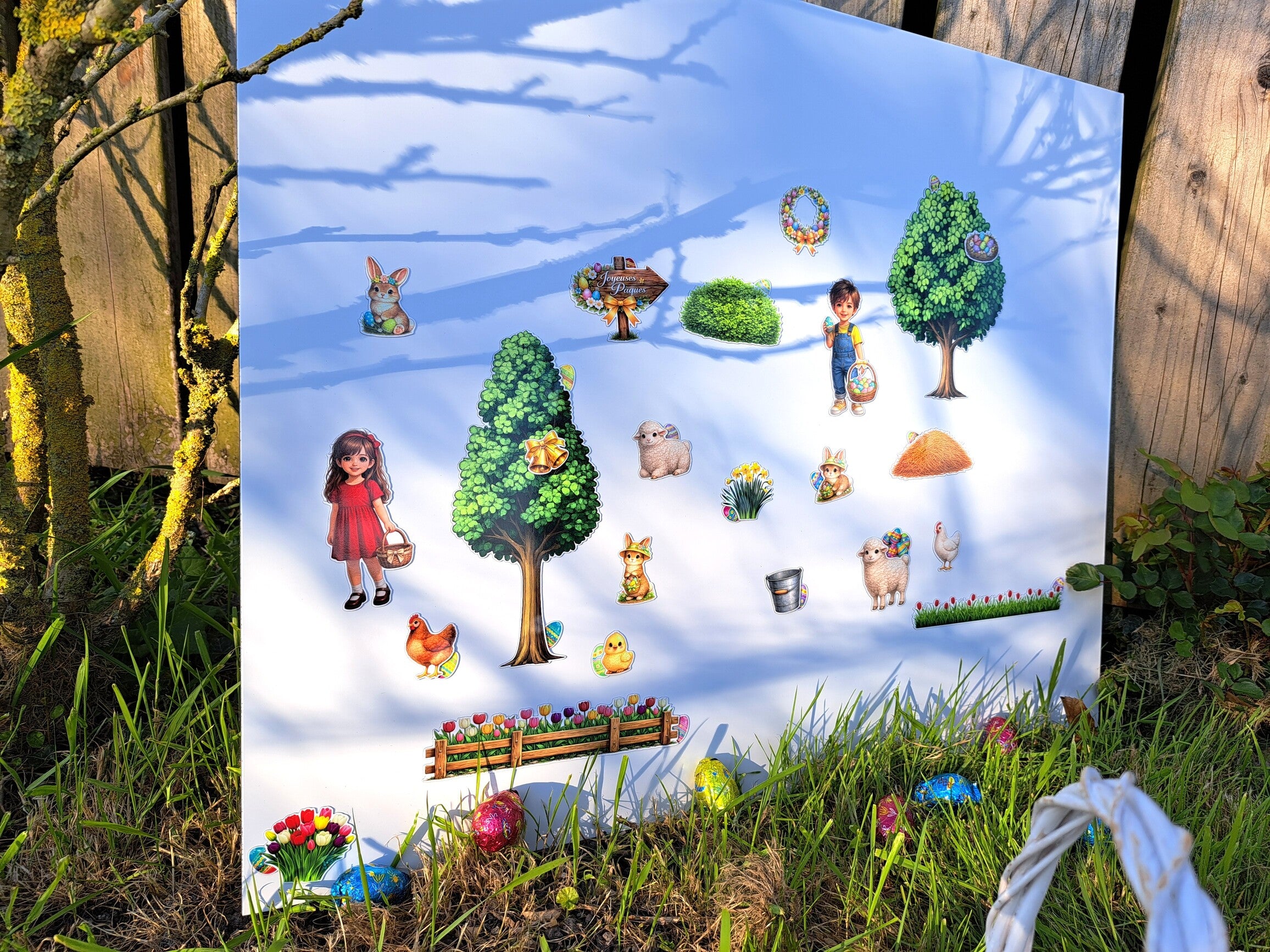 Jeu magnétique - Pâques
