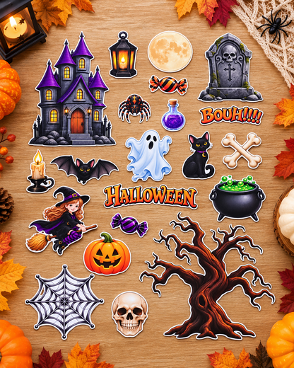 Jeu magnétique - Halloween