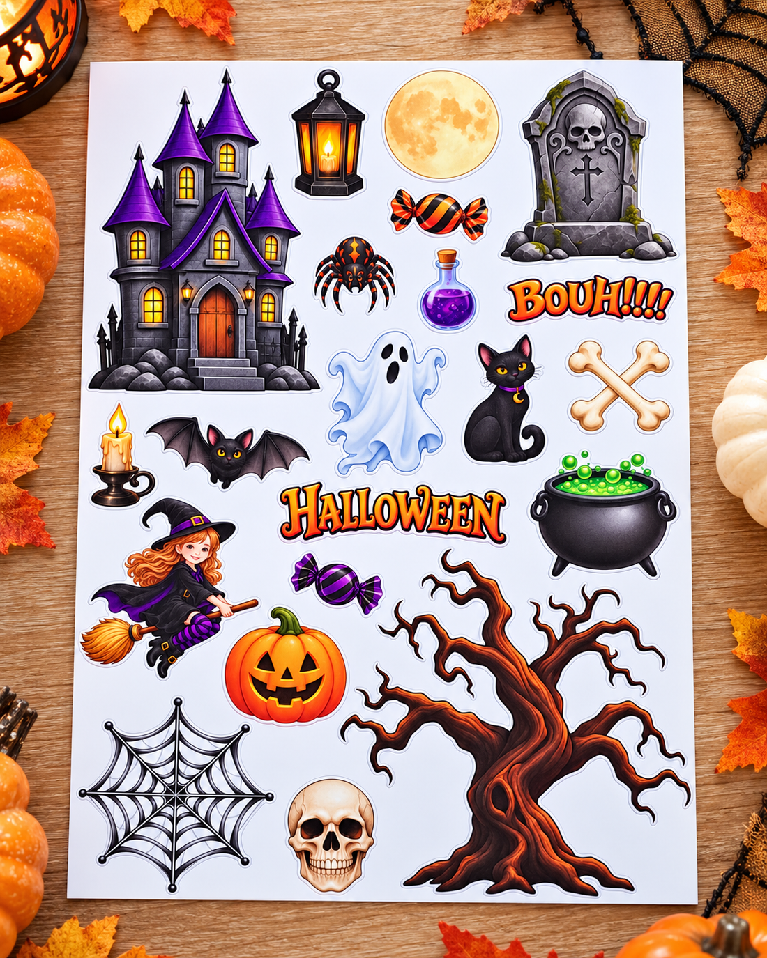 Jeu magnétique - Halloween