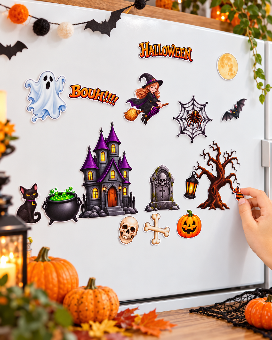 Jeu magnétique - Halloween