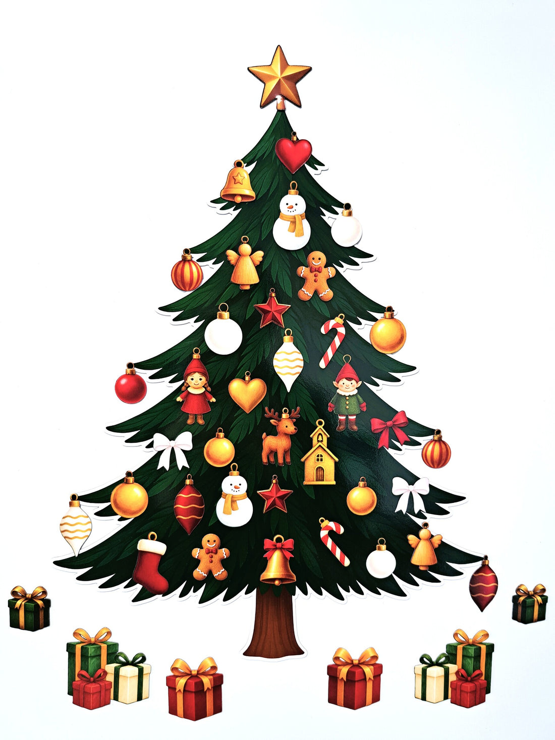 Jeu magnétique - Sapin de Noël