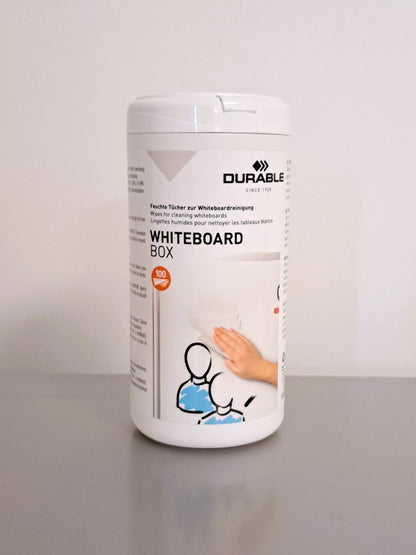 Lingettes humides nettoyantes pour tableaux blancs