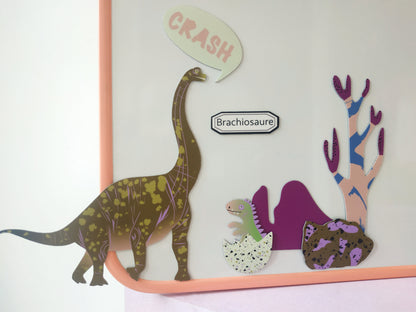 Jeux magnétique - Dinosaures