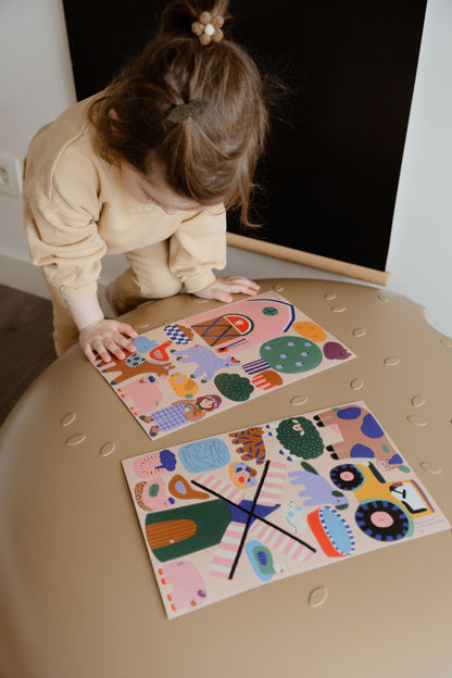 Jeux magnétique - Animaux Ferme