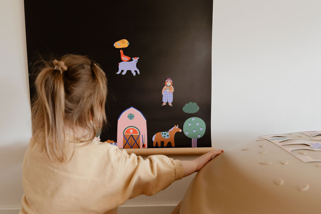 Jeux magnétique - Animaux Ferme