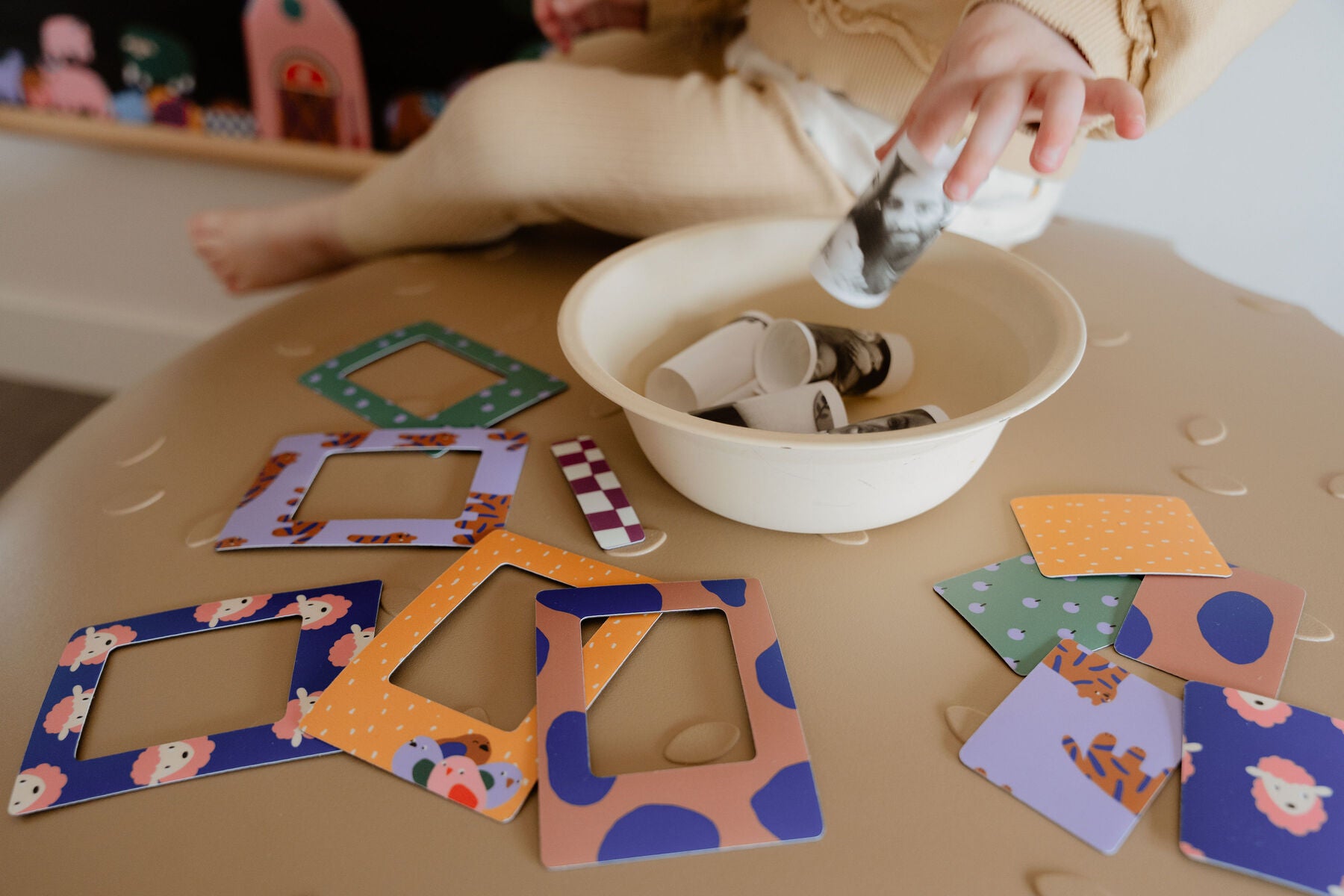 Stickers magnétiques - Cadre Photo - Ferme