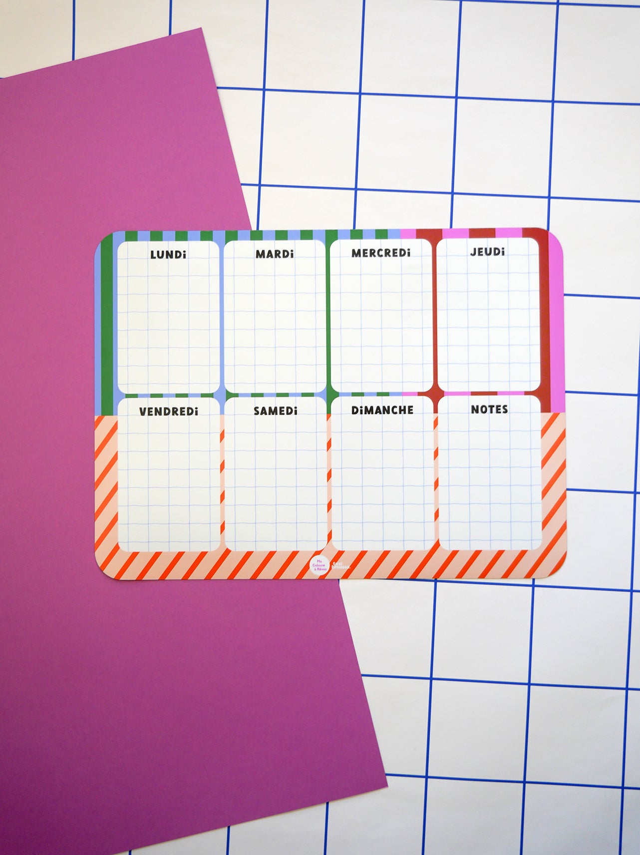 Meal Planner Magnétique - Pop