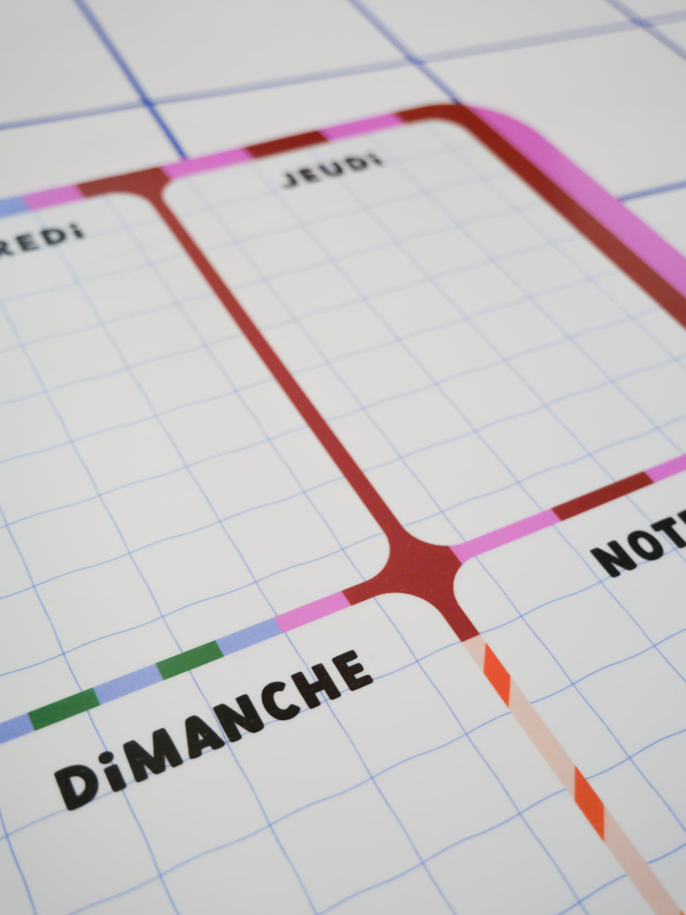 Meal Planner Magnétique - Pop