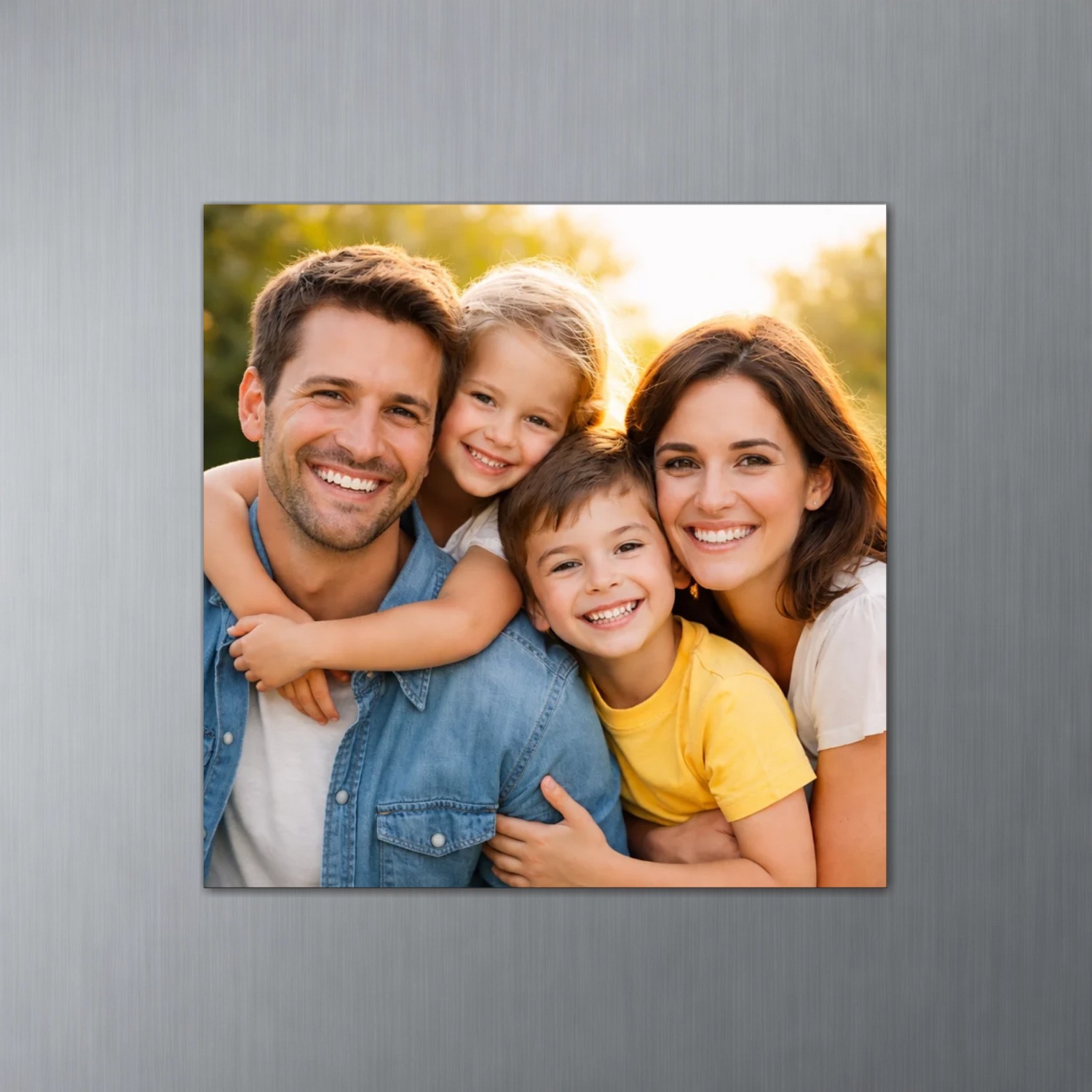 Magnet personnalisé - Carré coins droits