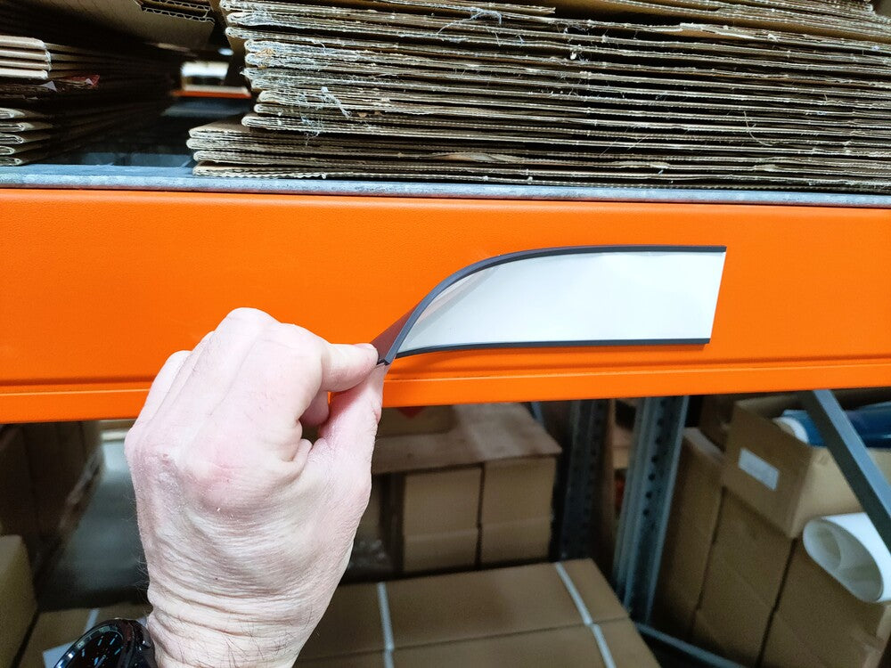 Porte-étiquette magnétique