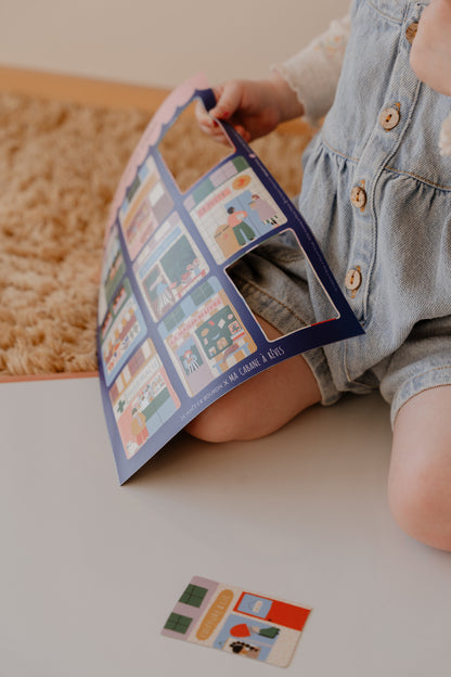 Stickers magnétiques - I Love Mon Quartier