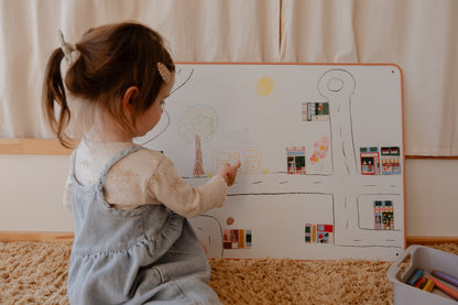 Stickers magnétiques - I Love Mon Quartier