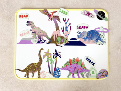 Jeux magnétique - Dinosaures