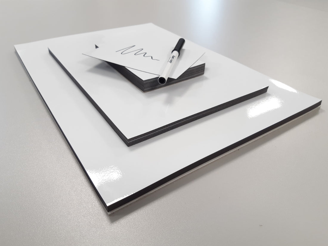 Feuille magnétique effaçable - Formats standards