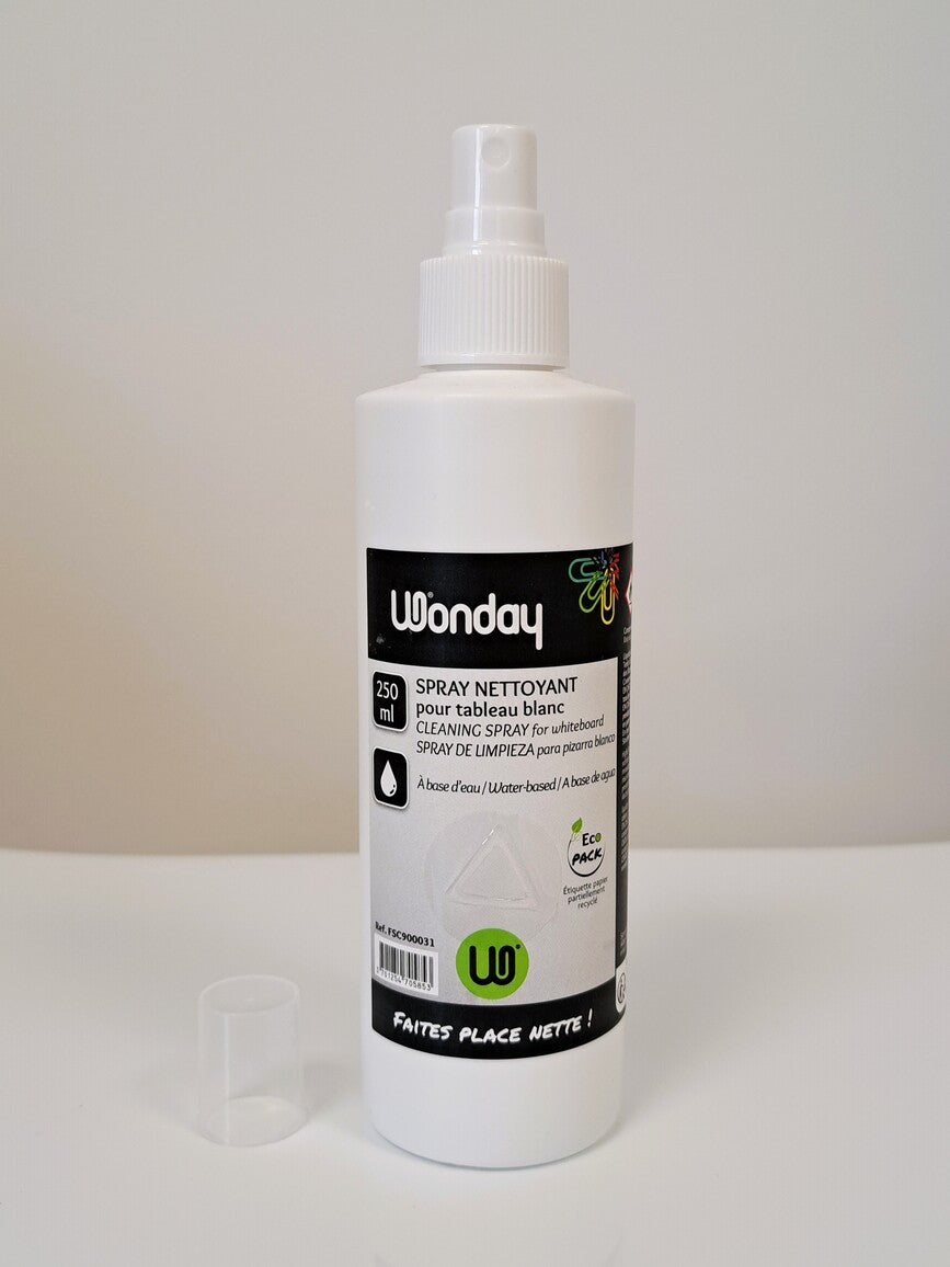 Spray nettoyant tableau blanc WONDAY 250ml