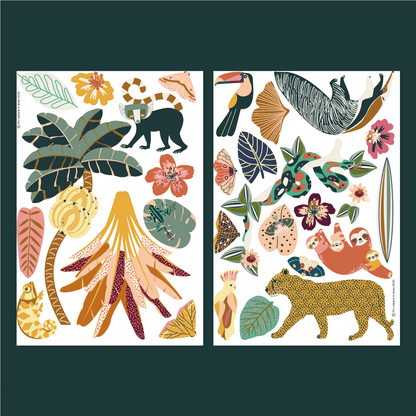 Jeux magnétique - Animaux Jungle