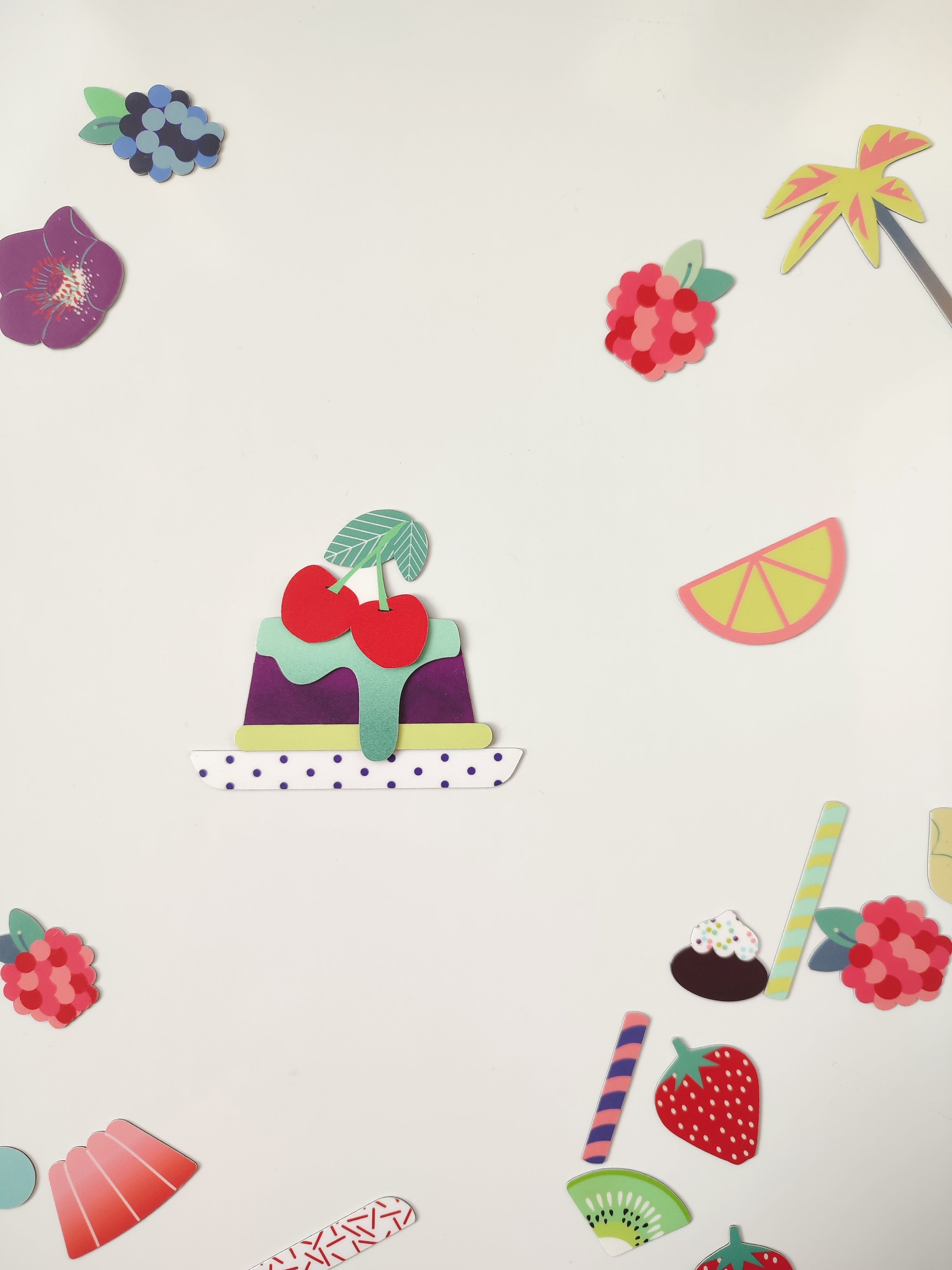 Jeu magnétique - Cupcakes