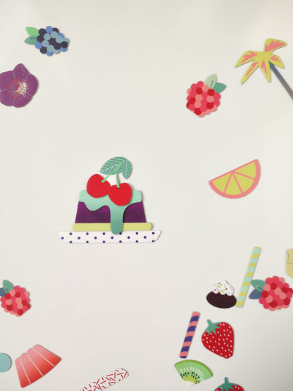 Jeu magnétique - Cupcakes
