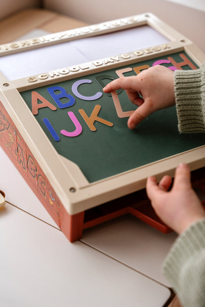 Jeu magnétique - Petites Lettres Capitales