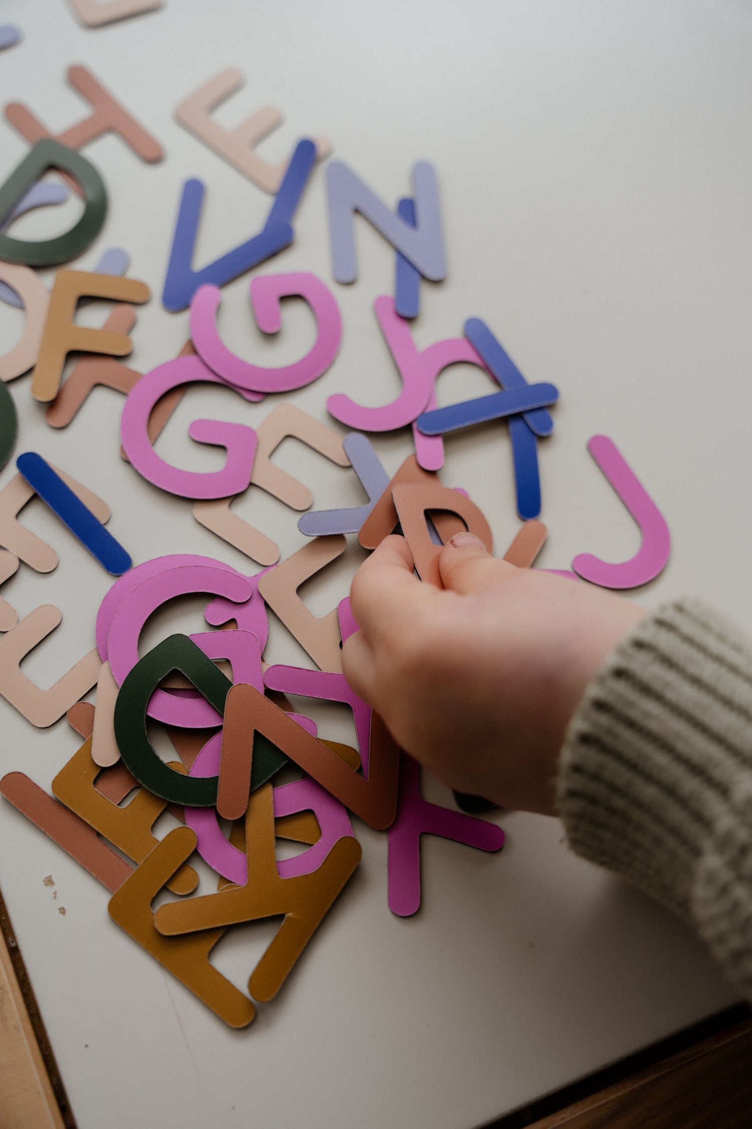 Jeu magnétique - Petites Lettres Capitales