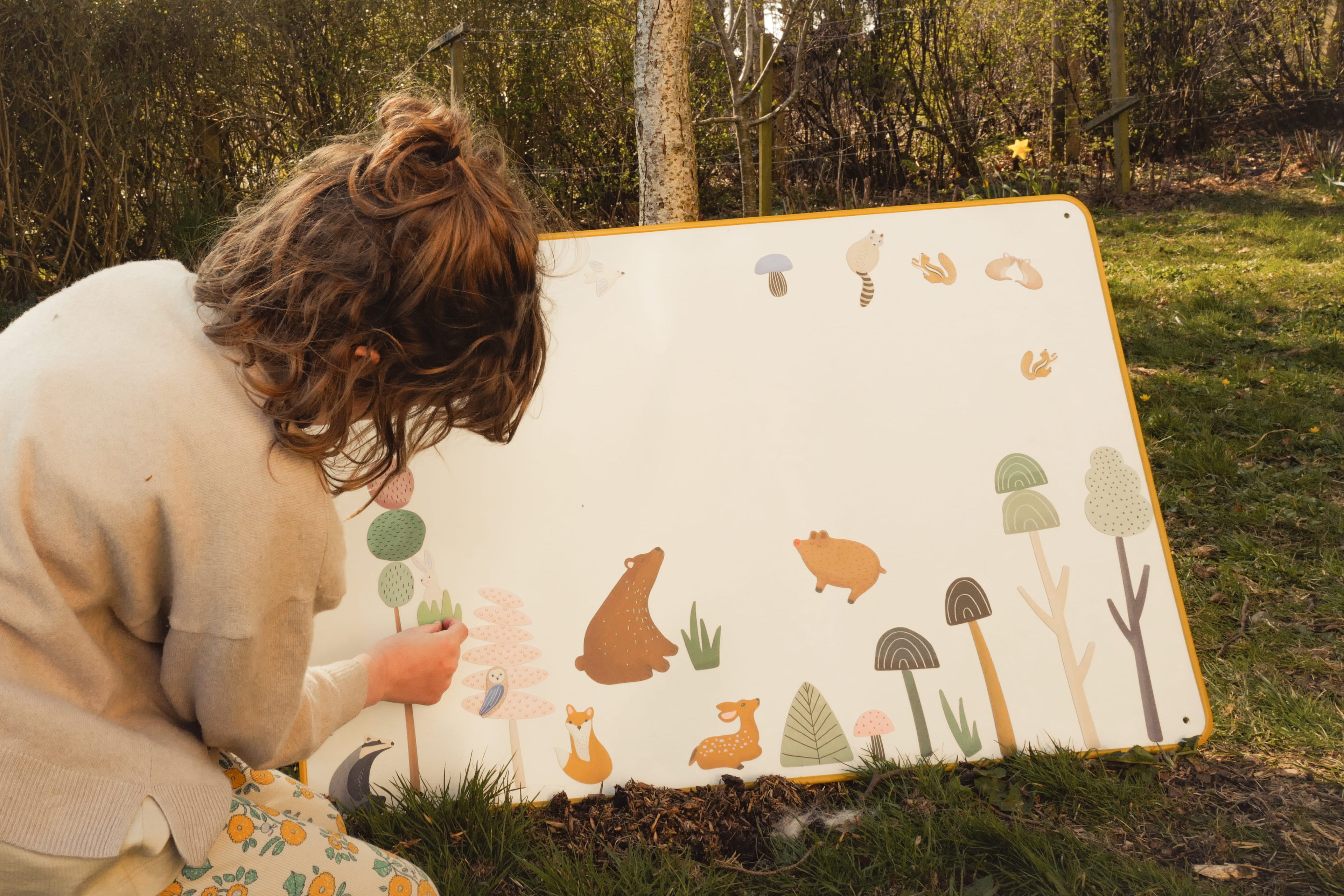 Jeu magnétique - Animaux Forêt